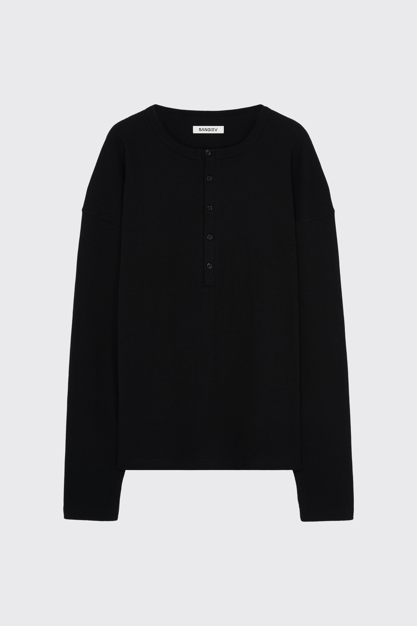 Black Henley (RESTOCK) – SANGIEV