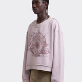 Reversible Samsara Cropped Sweatshirt