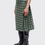 Green Wrap-Around Saram