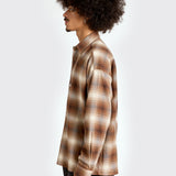 Brown Picnic Flannel Shirt