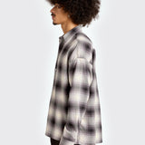 Black Picnic Flannel Shirt