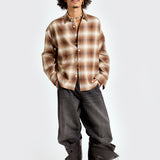 Brown Picnic Flannel Shirt