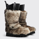 Shearling Fur Riot Boot