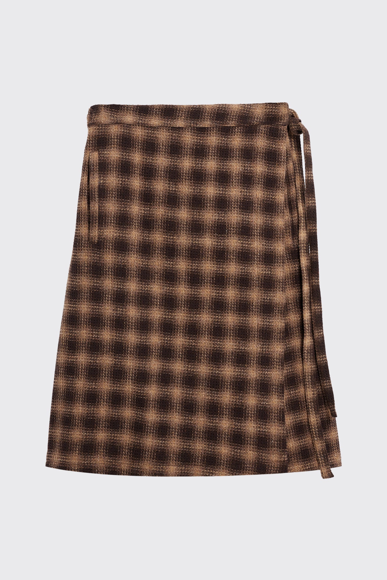 Brown Wrap-Around Saram