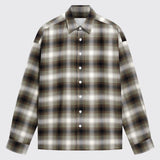 Olive Picnic Flannel Shirt