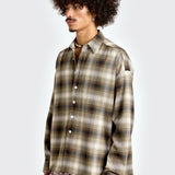 Olive Picnic Flannel Shirt