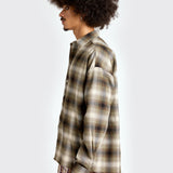 Olive Picnic Flannel Shirt