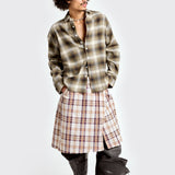 Olive Picnic Flannel Shirt